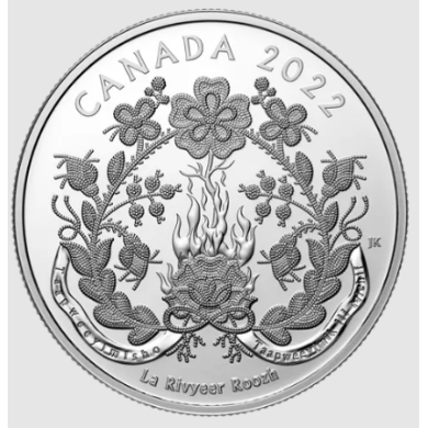 2022 - $20 - 1 oz. Pure Silver Coin – Generations: The Red River Métis