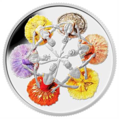 2014 - $20 - Fine Silver Coin - 75th Anniversary of The Royal Winnipeg Ballet