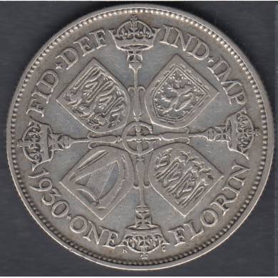 1930 - Florin (Two Shillings) - Great Britain
