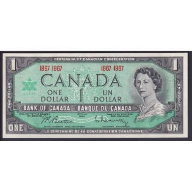 1867 1967 $1 Dollar - UNC - Beattie Rasminsky