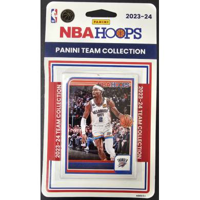2023-24 Panini NBA Hoops Basketball Team Collection - Oklahoma City Thunder