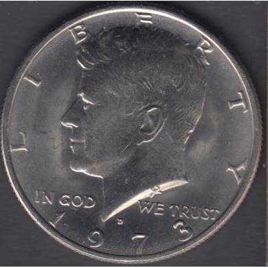 1973 D - B.Unc - Kennedy - 50 Cents