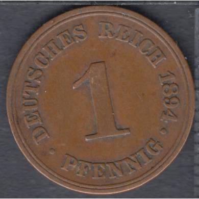 1894 A - 1 Pfennig - Allemagne