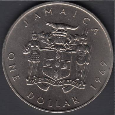 1969 - 1 Dollar - B. Unc - Jamaica