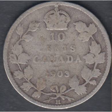 1903 H - Good - Canada 10 Cents