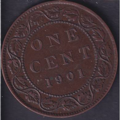 1901 - EF - Canada Large Cent