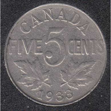 1933 - Canada 5 Cents