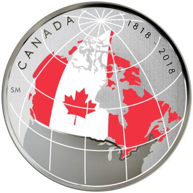2018 - From Far and Wide - Glow In The Dark - Canada 50 cents