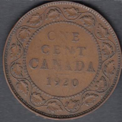 1920 - Fine - Canada Large Cent