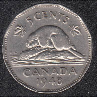 1948 - Canada 5 Cents