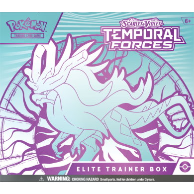 Pokemon Scarlet & Violet Temporal Forces Walking Wake - Elite Trainer Box