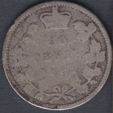 1882 H - A/G - Canada 10 Cents