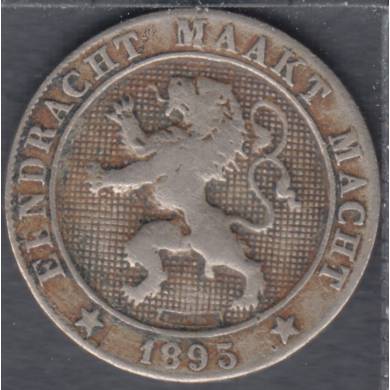 1895 - 5 centimes - (Der Belgen) - Belgique