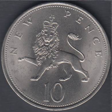 1968 - 10 Pence - B. Unc - Grande Bretagne