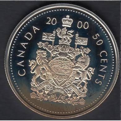 2000 - Proof - Argent - Canada 50 Cents