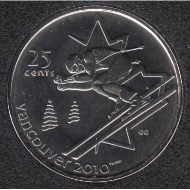 2007 - #4  NBU - Alpine Skiing - Canada 25 Cents