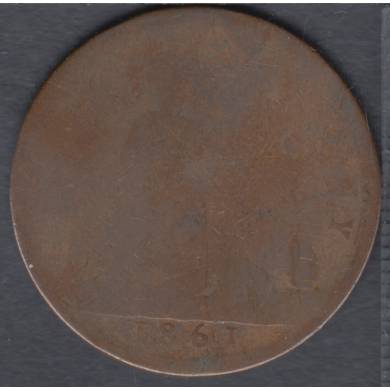 1861 - 1 Penny - Great Britain