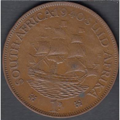 1940 - 1 Penny - South Africa