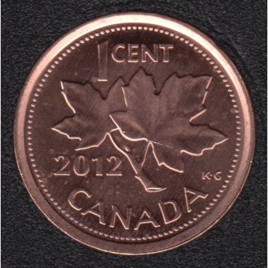 2012 - B.Unc - Non Mag. - Canada Cent