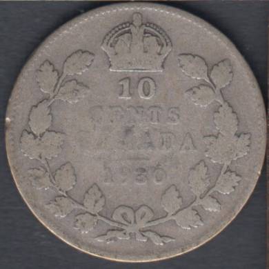 1930 - VG - Canada 10 Cents