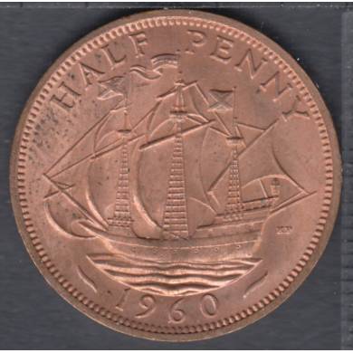 1960 - Half Penny - B. Unc - Grande Bretagne