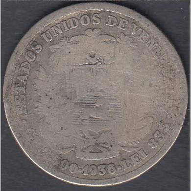 1936 - 50 Centimos - Venezuela
