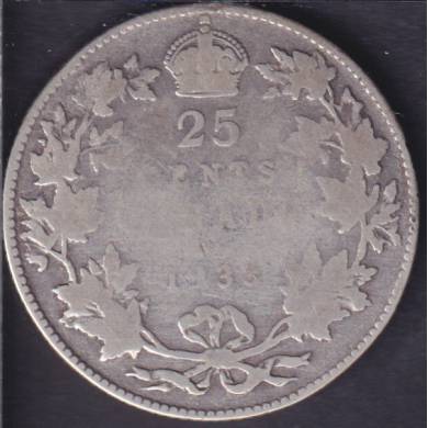 1933 - Good - Canada 25 Cents