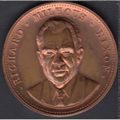 Richard M. Nixon - 37th President - Inaugurationed January 20 1969 - Medal