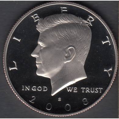 2008 S - Kennedy - Proof - 50 Cents