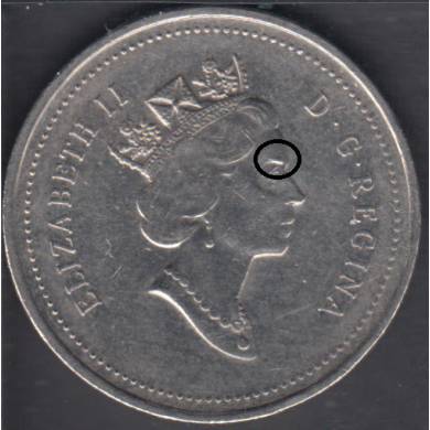 1999 - Big Eyebrow - Canada 5 Cents