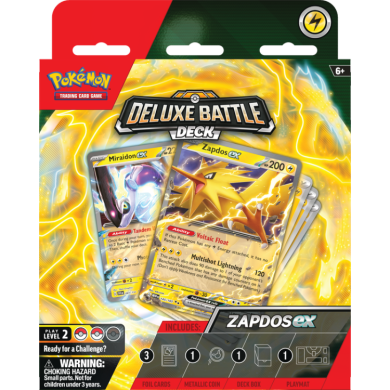 Pokemon Deluxe Battle Deck - Zapdos EX