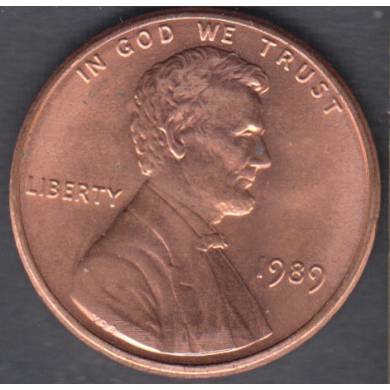 1989 - B.Unc - Lincoln Small Cent