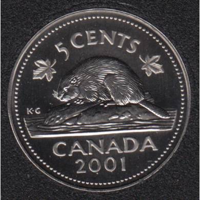 2001 P - Specimen - Canada 5 Cents