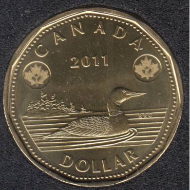 2011 - Test Token - New Generation with Laser Security - B.Unc - Canada Loon Dollar