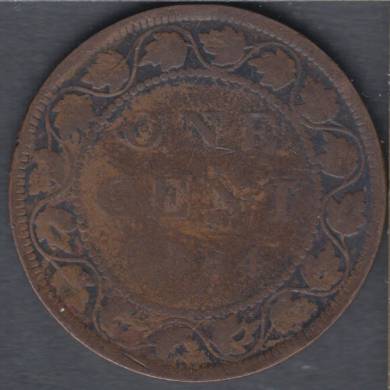 1884 - Good - Obverse #2 - Canada Large Cent