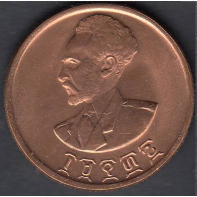 1936EE (1943-44) - 10 Cents - B. Unc - Ethiopia