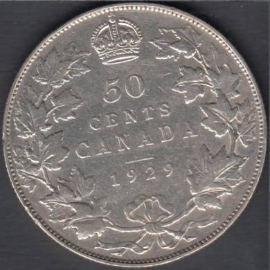 1929 - Fine - Canada 50 Cents