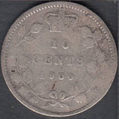 1900 - Good - Canada 10 Cents