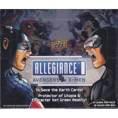 2023 Upper Deck Marvel Allegiance Avengers VS X-Men Trading Cards Hobby Box - COURRIEL OU APPEL POUR SAVOIR LE PRIX!!
