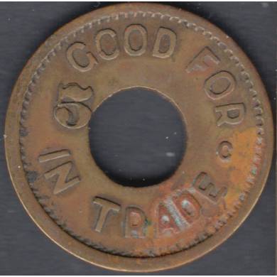 Superior Vender - Good fro 5 in Trade - Trade Dollar de Commerce