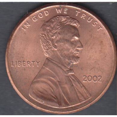 2002 - B.Unc - Lincoln Small Cent