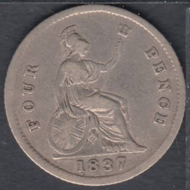 1837 - 4 Pence  - Great Britain