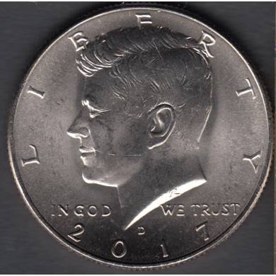 2017 D - B.Unc - Kennedy - 50 Cents