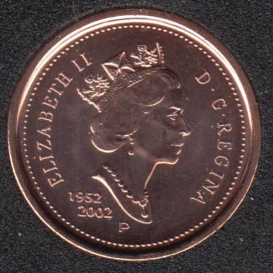 2002 - 1952 P - B.Unc - Canada Cent