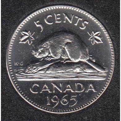 1965 - B.Unc - Canada 5 Cents