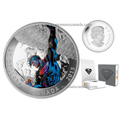2015 - $20 - colore de 1 en argent fin - Clbres couvertures de SupermanMC : Superman Unchained #2