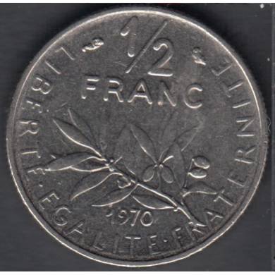 1970 - 1/2 Franc - France