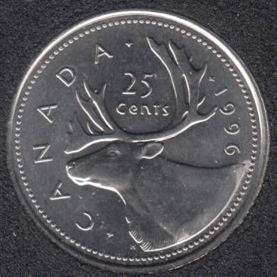 1996 - B.Unc - Canada 25 Cents