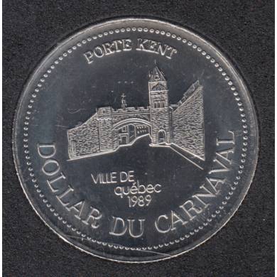 Quebec - 1989 Carnaval de Qubec - Eff. 1989 / Porte Kent - $2 Dollar de Commerce