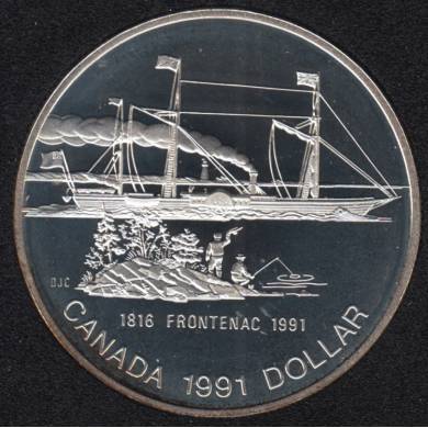 1991 - Proof - Argent - Canada Dollar